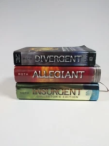 DIVERGENT COMPLETE TRILOGY Veronica Roth SET OF 3 BOOKS PB & HC/DJ - Bild 1 von 19