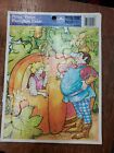 Vtg 1981 Peter Peter Pumpkin Eater 12 Piece Whitman Frame Tray Puzzle cp1