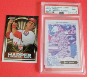 BRYCE HARPER VARIATION CARD GRADED PSA 9 MINT '11 BOWMAN ROOKIE SILVER REFRACTOR - Picture 1 of 6