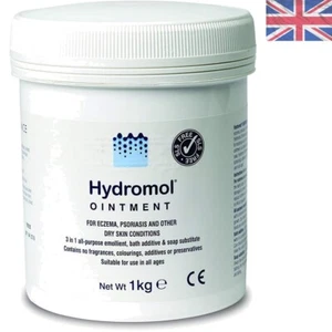 1 kg Hydromol Ointment for Eczema, Psoriasis & Dry Skin - SLS Free & Gentle - Picture 1 of 2