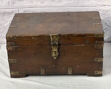 Vintage Wooden Antique jewellery/Cosmetic/Makeup box. Hand Made Original Antique