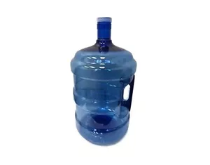 NEUF 5 gallons bouteille d'eau PET polyéthylène 55 mm couronne dessus récipient réutilisable cruche - Photo 1/2