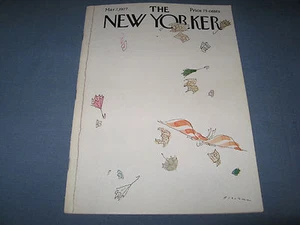 NEW YORKER MAGAZINE MARCH 7 1977 R. O. BLECHMAN COVER - CARTOONS + ADS - IN VGC - Imagen 1 de 2