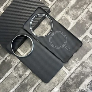Echt Carbonfaser Case UltraSlim Magnetisch MagSafe Schutzhülle f Xiaomi 15 Ultra - Bild 1 von 23