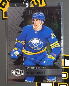 2020-21 Skybox Metal Universe #145 Dylan Cozens Rookies RC I - Picture 1 of 2