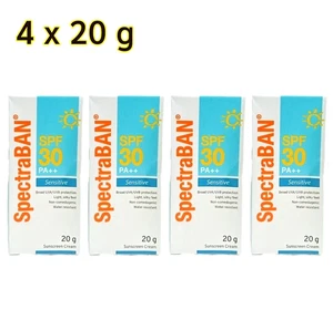 4x SpectraBAN SPF 30 PA++ Sunscreen 20 g – Sensitive Skin, Broad Spectrum US DDP - Picture 1 of 8