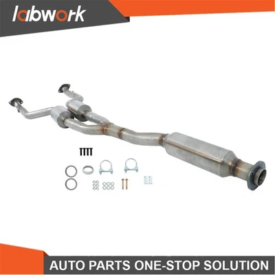 Labwork Rear Y Pipe & Catalytic Converter 2006-2013 For Lexus IS250 & IS350 RWD - Image 1 of 4
