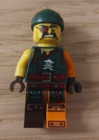 Lego Ninjago Skybound Sqiffy Pirate Figure njo203