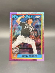 2025 Topps Series 1 - 1990 Topps Chrome Silver Pack Drew Thorpe #T90C-20 (RC) - Picture 1 of 2