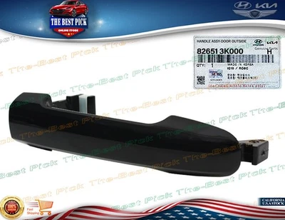 ⭐ GENUINO ⭐ Manija de puerta exterior TODO 826513K000 para Hyundai Sonata 2006-2010 Foto 1 de 4