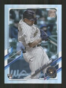 2021 Topps Update Rainbow Foil #US174 Mario Feliciano Milwaukee Brewers 193465 - Picture 1 of 2