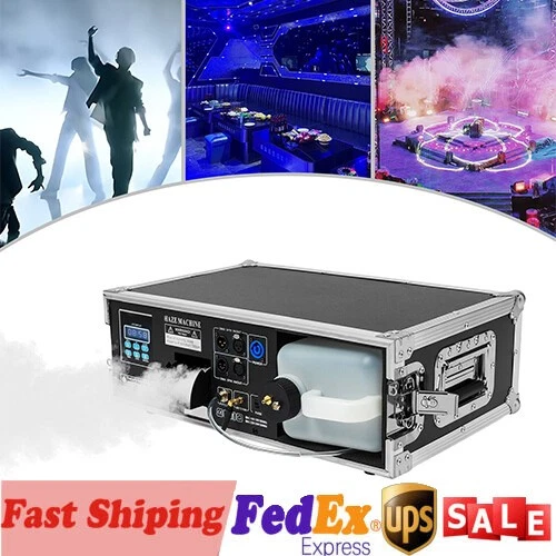 Máquina de neblina de niebla de escenario 1500 W 3 L con paquete de estuche de vuelo DJ efecto escenario Hazer Foto 1 de 4