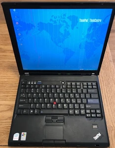 Rare 4:3 Thinkpad T61 14" w/ Nvidia, 2.2ghz, 4gb, 240gb SSD, complete - Picture 1 of 5