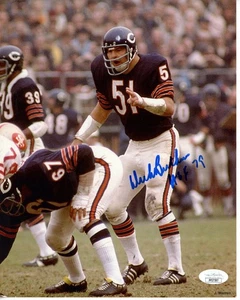 Dick Butkus Signed 8x10 Photo Chicago Bears Autograph COA JSA HOF Auto - Picture 1 of 1