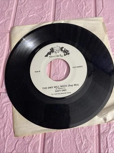 Davy DMX The DMX Will Rock/ Rap Mix Tuff City Records 7" Vinyl Single 45 RPM - Picture 1 of 4