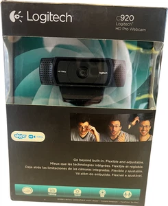 Logitech C920 HD Pro Kamera internetowa 1080p Rozmowy wideo 15MP Autofokus Mikrofony stereo - Zdjęcie 1 z 6