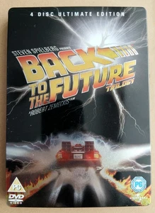 Dvd Steelbook Back to the Future Trilogy - Ultimate Edition 4 Disc - Picture 1 of 4