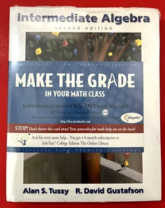 Intermediate Algebra~Second Edition~Alan Tussy & David Gustafson~Paperback~New - Picture 1 of 5