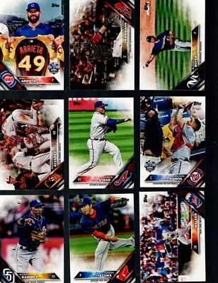 2016 TOPPS UPDATE BASEBALL U1-U250 YOU PICK BUY MORE SAVE MORE! - Image 1 of 4