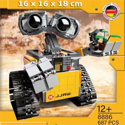 Wall-E Roboter Modell Bausteine Set Film Kleine Roboter Ziegel Kinder Spielzeug - Bild 1 von 4