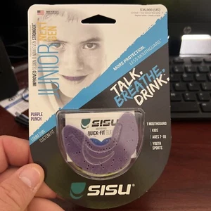 SISU NextGen Aero Junior  MouthGuard - All Sports - (NEW) purple punch - Picture 1 of 9