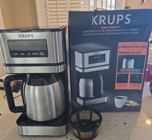 14 Cup Coffee Maker, Simply Brew Stainless Steel and Glass Carafe, Digital Co... - Picture 1 of 3