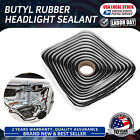 13Ft/4M Automotive Black Butyl Tape Rubber Glue Headlight Sealant Reseal Strip