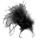 Ostrich Hair Claw Clip Grab Clip Hair Clip Hairpin Strong Hold for Thick Hairs