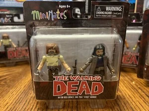 The Walking Dead Mini Mates Mayor Rick Grimes Y Paul “Jesús” Monroe - Imagen 1 de 3