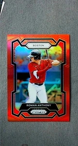 2024 Panini Prizm Red Prizm #49 Roman Anthony Red Sox #d 163/299 - Picture 1 of 2