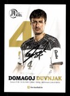 Domagoj Duvnjak Autogrammkarte THW Kiel 2017-18 Original Signiert + A 240036