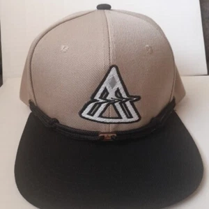 Findlay Hat Cap Dad Snapback Black Brown Mountain Logo Rope Brim - Picture 1 of 8