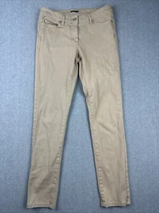 Pantalones J. McLaughlin Mujer 6 Tostados Elastizados Ajustados Informales Chinos 5 Bolsillos Informales LEER - Imagen 1 de 11