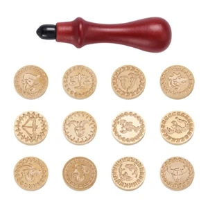 Kit de estampillas de sello de cera Constellations para tarjetas de invitación decoración postal - Imagen 1 de 7