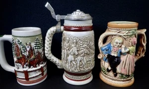 (3) Vintage Keramik Steine Budweiser Avon Japan - Bild 1 von 10