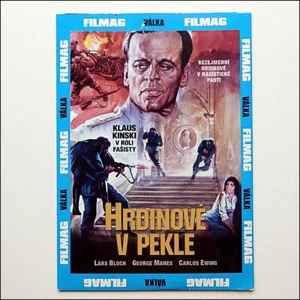 Eroi all'inferno DVD 1974 Klaus Kinski WW2 war film Italiano audio - Imagen 1 de 1