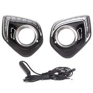 White LED DRL Daytime Running Lights Fit Mitsubishi ASX/Outlander Sport 13~2014 - Picture 1 of 8