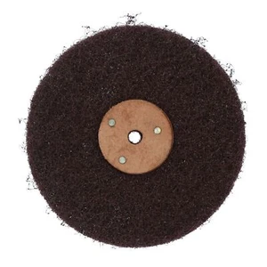 Fregona escocesa abrasiva gruesa removedor de pintura oxidada pulido 6” x 1 fila - Imagen 1 de 6