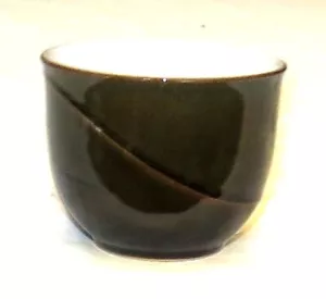 Denby Sugar Linea Curva Marrone/Verde Lato - Eccellente - Foto 1 di 4