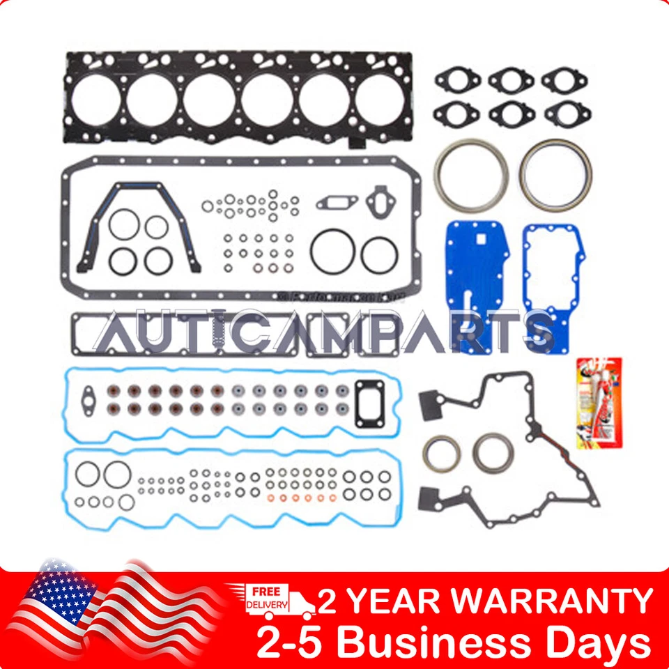 Full Gasket Set for 03-09 Dodage Ram 2500 3500 Turbo 5.9L OHV VIN C, 6, 7 - Image 1 of 4
