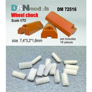 Dan Models 72516 Scale 1:72 Wheel chocks, set #7 - 18 pcs - For Scale Model Kit - Picture 1 of 8