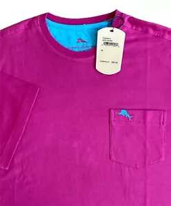 Tommy Bahama Pocket T Shirt Mens Medium Marlin Pocket - Picture 1 of 4