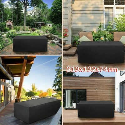 Waterproof Table Chairs Set Cover Patio Garden Outdoor Funiture Sun Shade - Image 1 of 4