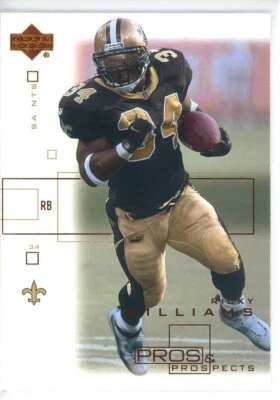 2001 Upper Deck Pros & Prospects #54 Ricky Williams Saints - Image 1 of 2
