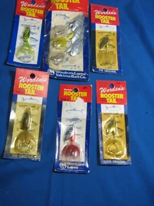 (8ea) Yakima Bait Wordens Original Rooster Tail Assorted Colors 1/16 1/8 1/2oz - Picture 1 of 5