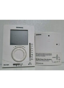 Siemens Boss RDJ10RF Programmable Wireless Room Thermostat  Boiler Heating