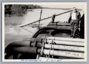 1967 Golf Öl & Gas Vintage 4,25 x 3" Foto Pipeline Memphis, Tennessee 9380 - Bild 1 von 2