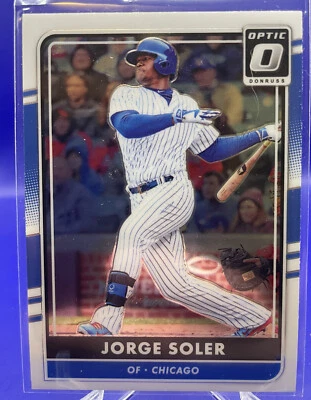 2016 Panini Donruss Optic Jorge Soler Holo Prizm Card #98 - Image 1 of 2