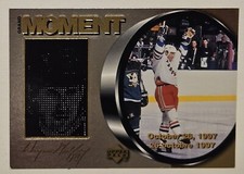 1998-99 Wayne Gretzky Kings #M9 U.D. McDonald's GRAND MOMENTS Insert Hockey Card