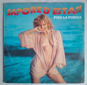PINO LA FORGIA SAPORE D'ESTATE AMORE 85 SEXY NUDE COVER EROTIC EASY LISTENING LP - Picture 1 of 1